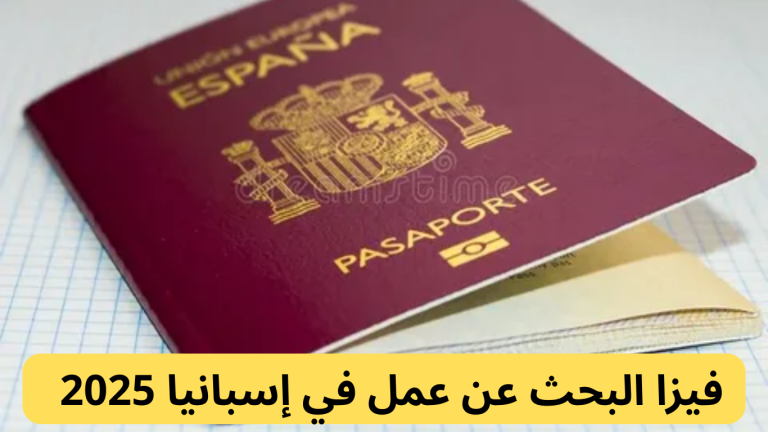فيزا العمل في إسبانيا 2025