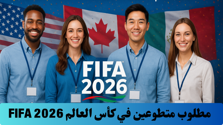 مطلوب متطوعون لكأس العالم 2026 – كل التفاصيل لتبدأ رحلتك الآن