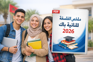 تحميل ملخص الفلسفة للثانية باك متمدرسين وأحرار 2026 PDF